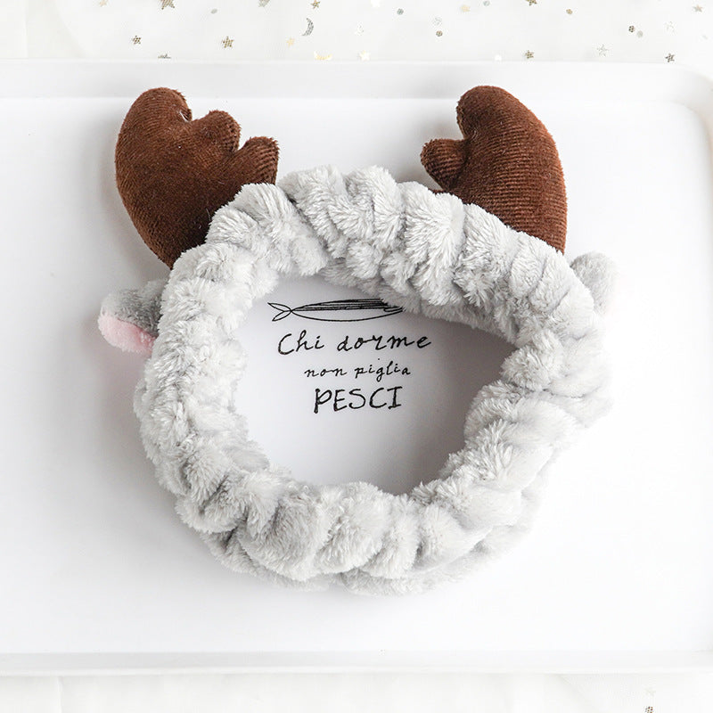 Cute Panda Ear Soft Carol Fleece Women Headband Cute Panda Ear Soft Carol Fleece Women Headband